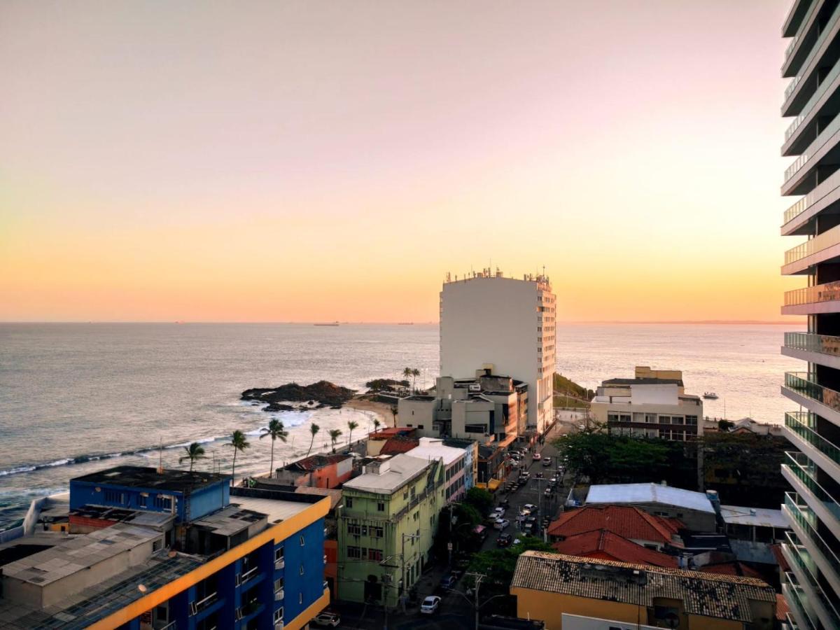 Smart Farol Da Barra - Vista Mar Com Varanda Arejada Apartamento Salvador Exterior foto